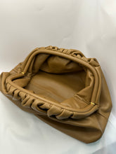Load image into Gallery viewer, authentic brand new Bottega Veneta pouch in Carmello/gold