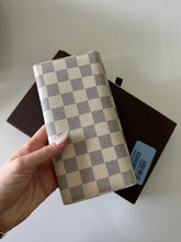 Load image into Gallery viewer, Authentic preowned Louis Vuitton damier azur Sarah wallet
