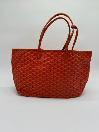 Authentic preowned orange Goyard St. Louis pm